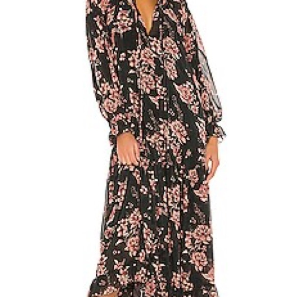 Free People Dress Boho Maxi - Picture 2 of 8